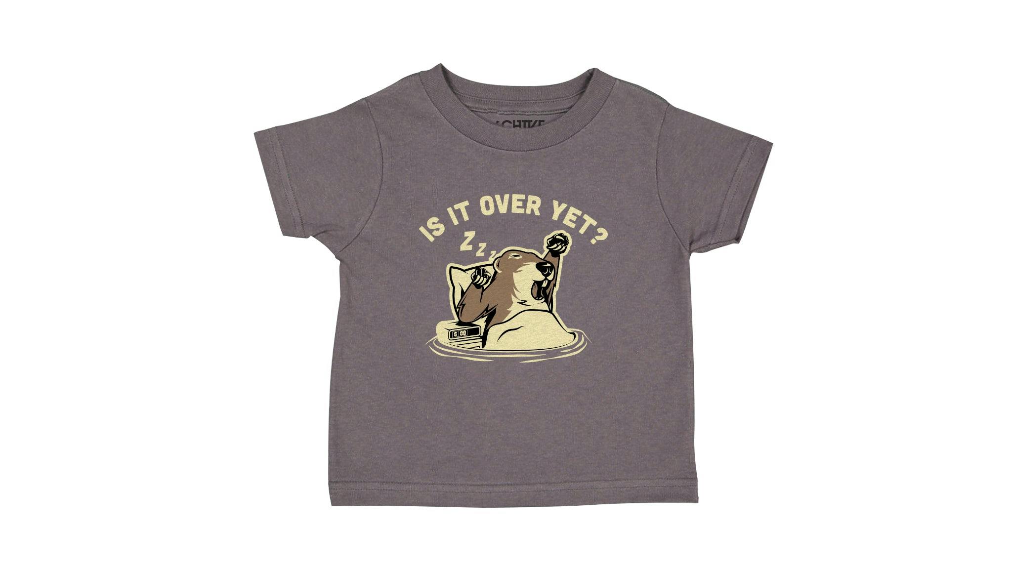 Is It Over Yet Toddler Tee